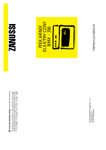 Instrukcja Zanussi BMX316 Piekarnik