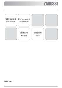 Használati útmutató Zanussi ZOB562XL Kemence
