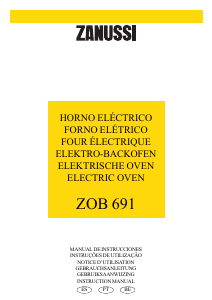 Mode d’emploi Zanussi ZOB691N Four