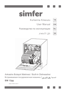 Kullanım kılavuzu Simfer BM 1200 Bulaşık makinesi