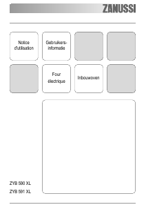 Mode d’emploi Zanussi ZYB591XL Four