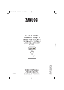 Manual Zanussi W1002 Washer-Dryer