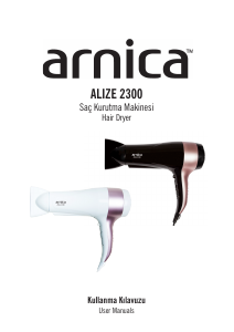 Manual Arnica KB41200 Alize 2300 Hair Dryer