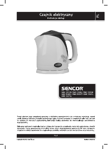 Instrukcja Sencor SWK 1502BL Czajnik