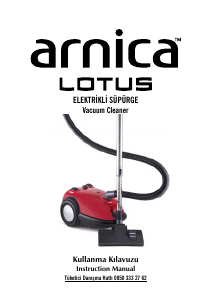 Kullanım kılavuzu Arnica ET14280 Lotus Elektrikli süpürge