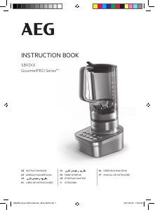 Manual AEG SB9300-U Liquidificadora