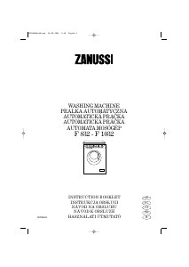 Instrukcja Zanussi F 1032 Pralka