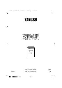 Bruksanvisning Zanussi F 1201 V Vaskemaskin