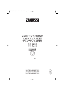 Brugsanvisning Zanussi FE 1215 Vaskemaskine