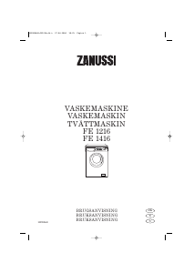 Brugsanvisning Zanussi FE 1416 Vaskemaskine