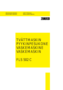 Bruksanvisning Zanussi FLS 502 C Vaskemaskin