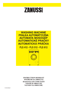 Handleiding Zanussi FLS 612 Wasmachine