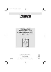 Hướng dẫn sử dụng Zanussi ZWF 1438 Máy giặt