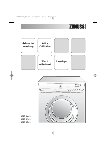 Bedienungsanleitung Zanussi ZWF 1621 Waschmaschine