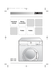 Instrukcja Zanussi ZWF 5185 Pralka