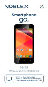 Manual de uso Noblex N451 Go2 Teléfono móvil