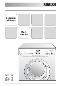 Bedienungsanleitung Zanussi ZWG 5120 Waschmaschine
