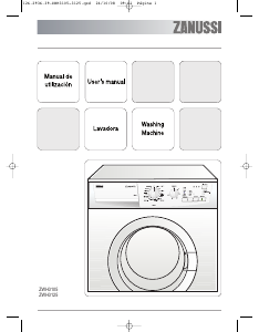 Manual de uso Zanussi ZWH3105 Lavadora