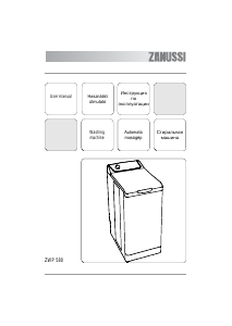 Handleiding Zanussi ZWP 580 Wasmachine