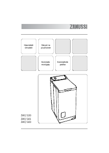 Használati útmutató Zanussi ZWQ 5100 Mosógép