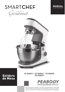 Manual de uso Peabody PE-BM85C SmartChef Batidora de pie
