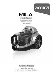 Manual Arnica ET14441 Mila Vacuum Cleaner
