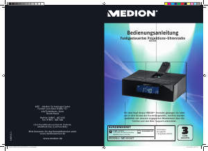 Bedienungsanleitung Medion MD 84347 (E66245) Uhrenradio