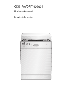 Bedienungsanleitung AEG F40660IW Geschirrspüler