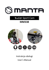 Bruksanvisning Manta MM338 Actionkamera