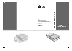 Handleiding LG RD-JT91 Beamer