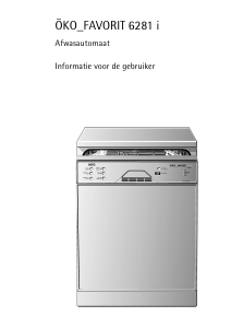 Handleiding AEG F6281IB Vaatwasser