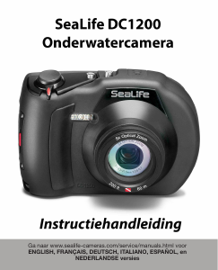 Bedienungsanleitung SeaLife DC1200 Digitalkamera