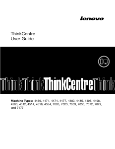 Bruksanvisning Lenovo ThinkCentre 4518 Stationär dator