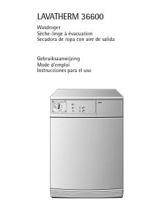 Handleiding AEG LTH36600 Wasdroger