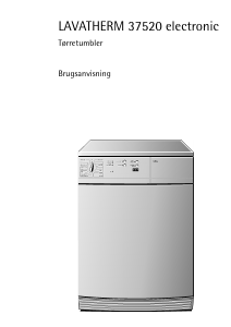 Brugsanvisning AEG LTH37520 Tørretumbler