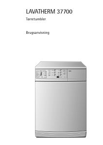 Brugsanvisning AEG LTH37700 Tørretumbler