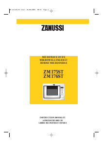 Bedienungsanleitung Zanussi ZM175STX Mikrowelle