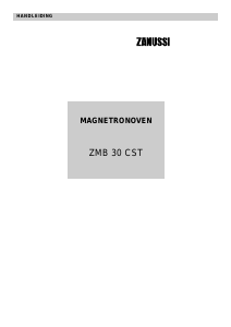 Handleiding Zanussi ZMB30CSTN Magnetron
