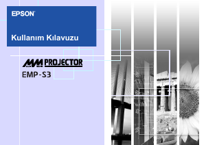 Kullanım kılavuzu Epson EMP-S3 Projektör