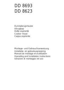 Mode d’emploi AEG DD8693-M Hotte aspirante