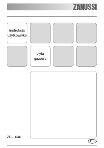 Instrukcja Zanussi ZGL646ITNC Płyta do zabudowy