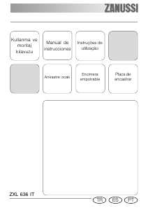 Manual de uso Zanussi ZGL646IX Placa