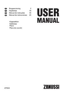 Manual Zanussi ZIT64X Placa