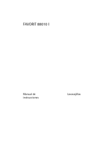 Manual de uso AEG F88010IA Lavavajillas