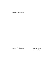 Mode d’emploi AEG F88080IA Lave-vaisselle