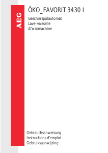 Handleiding AEG FAV3430I-M Vaatwasser