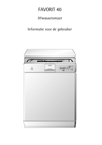 Handleiding AEG FAV40W Vaatwasser