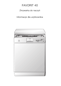 Instrukcja AEG FAV40W Zmywarka