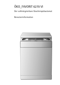 Bedienungsanleitung AEG FAV6270VI Geschirrspüler