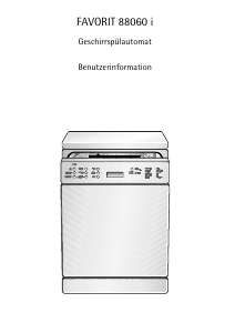 Bedienungsanleitung AEG FAV88060I-M Geschirrspüler